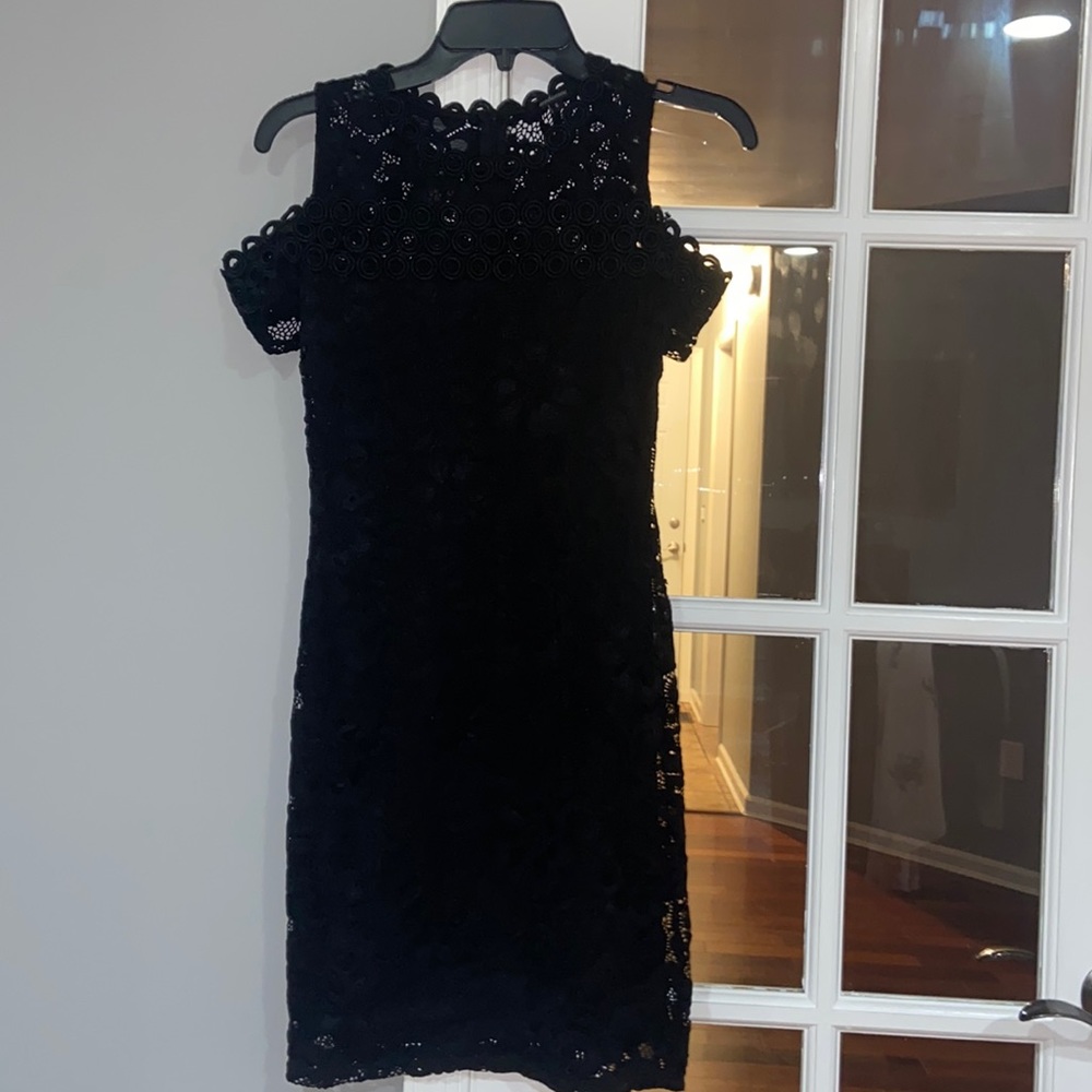 A Ambiance Black Casual Dress